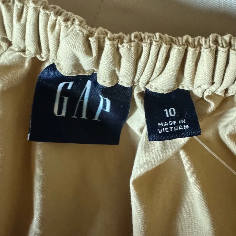 GAP Tie back halter maxi dress Size 10 New with tag Sand beige color